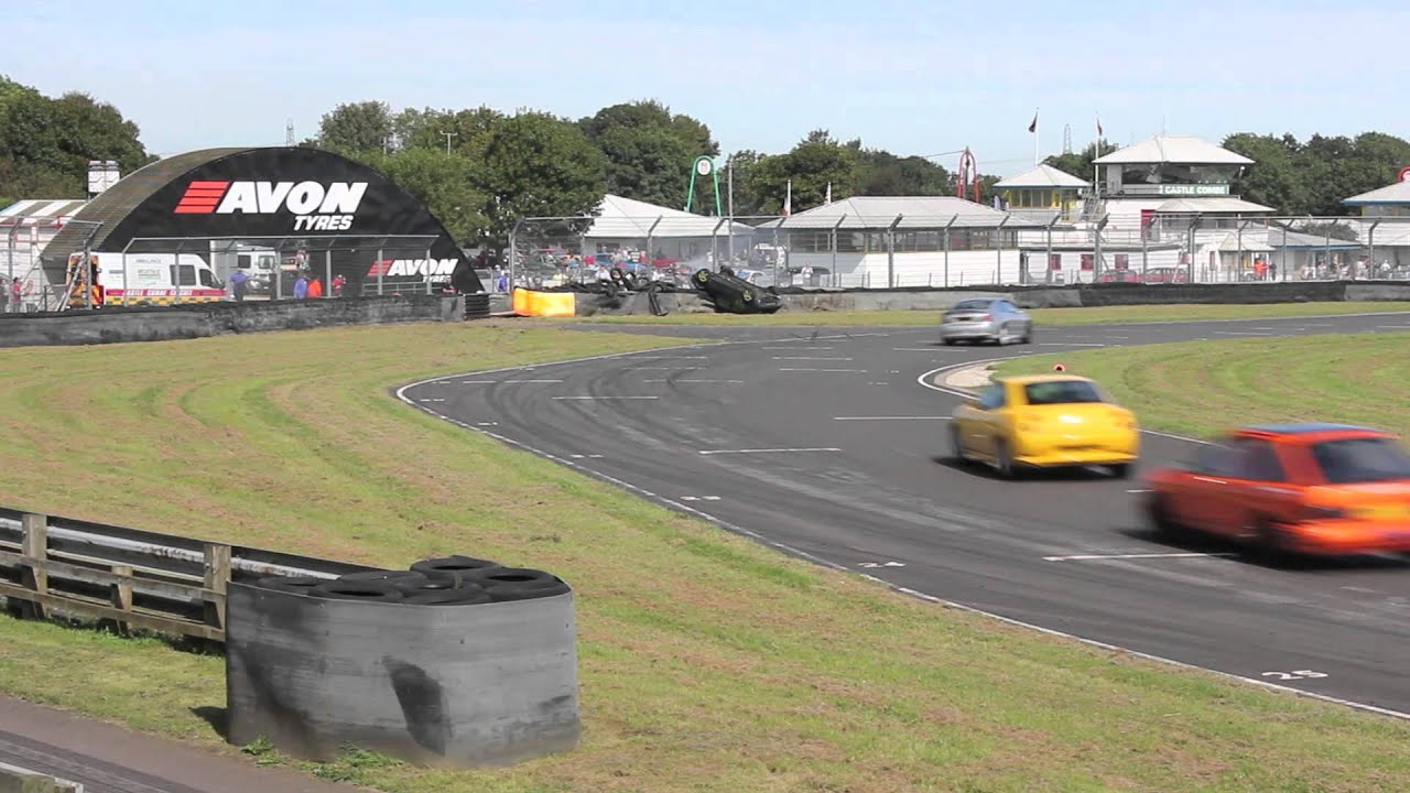 Fiat Coupe BIG Crash - Castle Combe Forge Motorsport Action Day