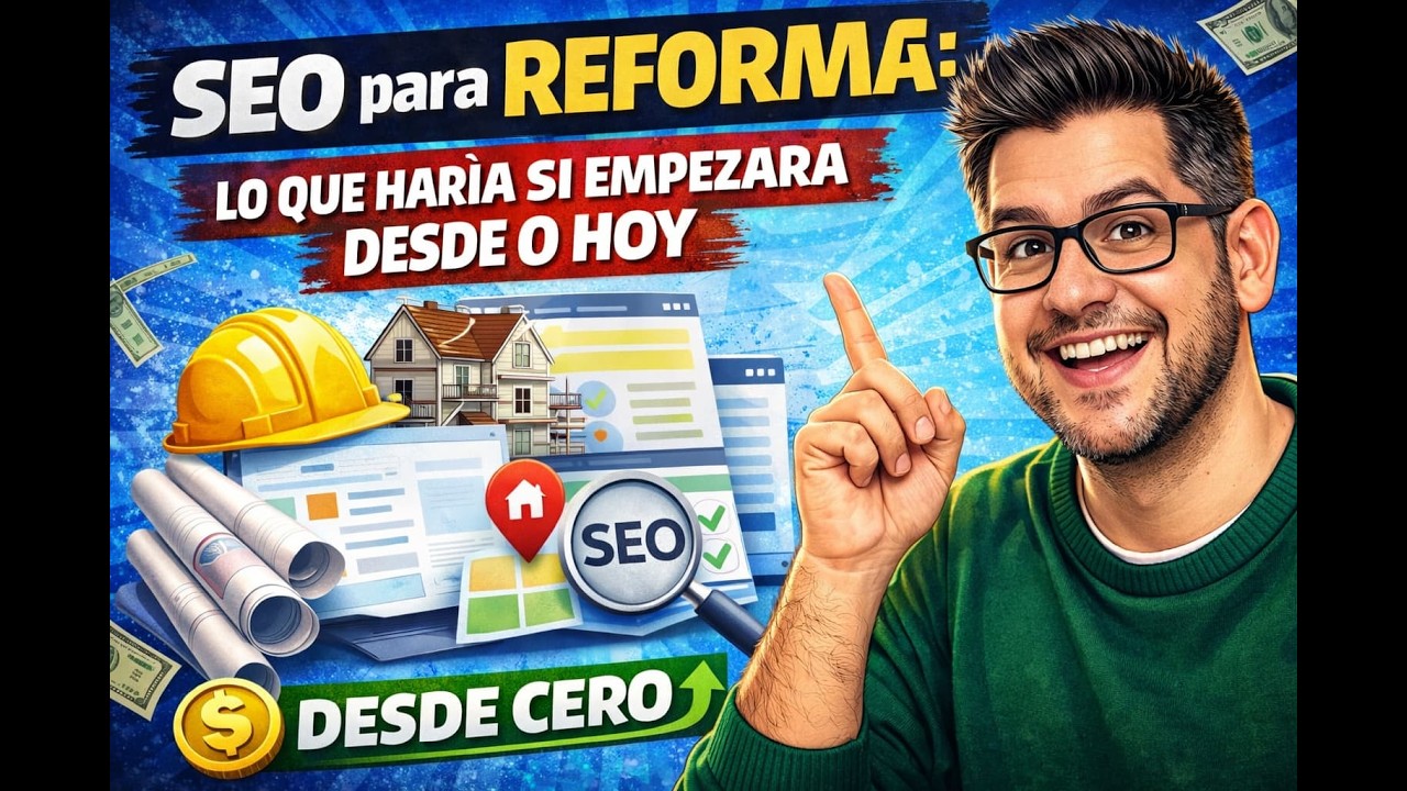 SEO para REFORMAS: lo que haría si empezara desde 0 hoy