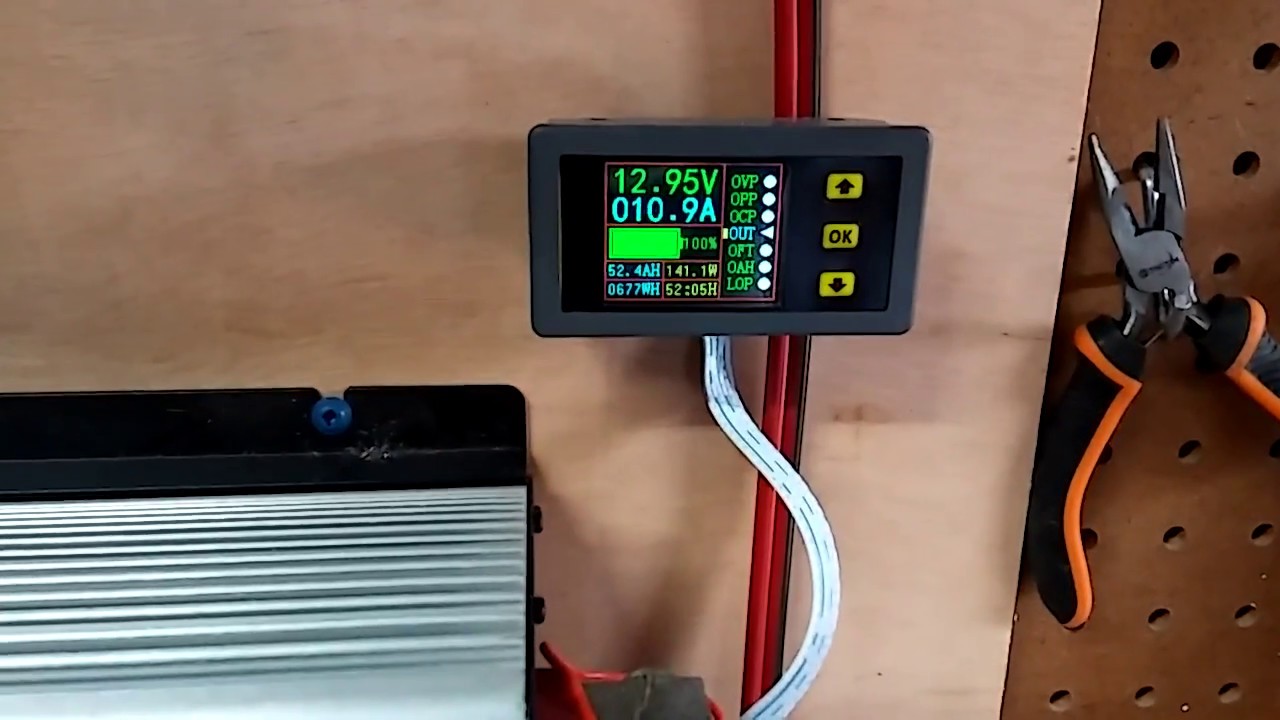 pulling 106 amps. Harbor Freight 10,000 watt power inverter