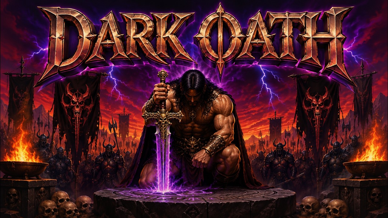 Music to Swear the Dark Oath | Epic 80s Fantasy Rock & Heavy Metal Synthwave