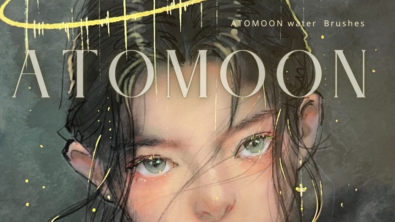 🎨Procreate drawing | watercolor brush水彩筆刷 | white noise🎵