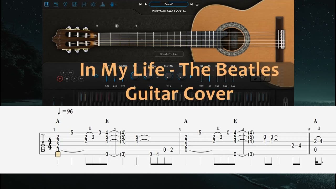 In My Life  - The Beatles (Guitar Cover)
