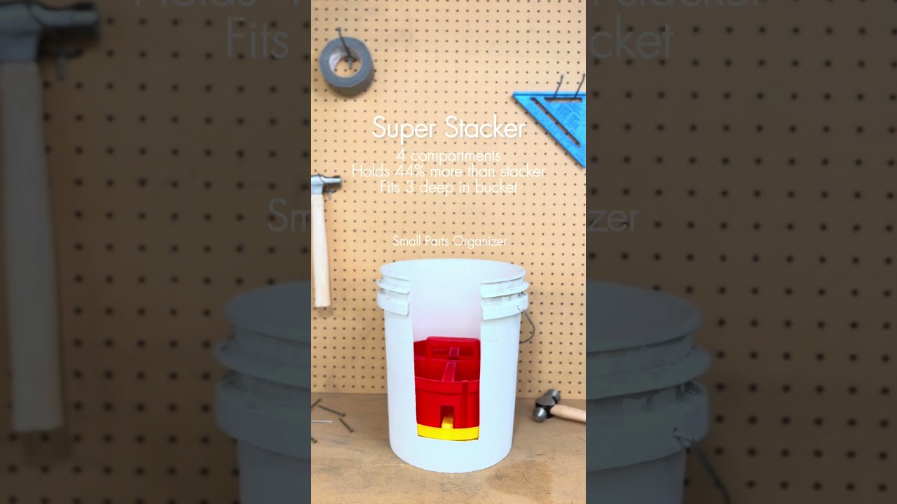 Bucket Boss Bucket Organizers  #jobsite  #toolstorage  #organization #bucket #diy #construction