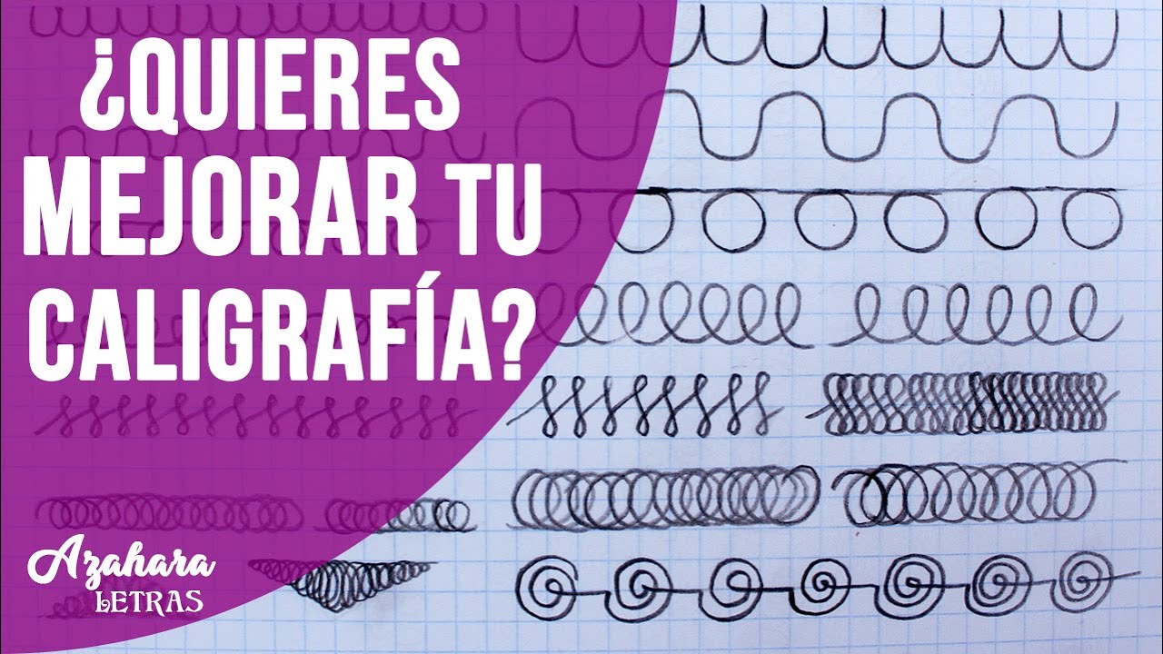 ✍️🔝 10 Ejercicios de Caligrafía para Mejorar tu Letra