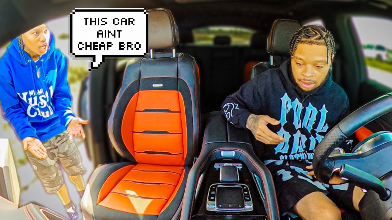 За рулем Jazz GLE 63 AMG 100 миль в час😳😳…