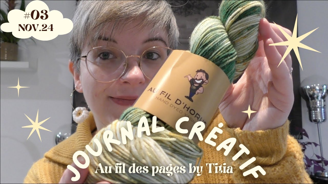 Journal créatif - Portes ouvertes Au fil d'Horus et préparation de l'avent