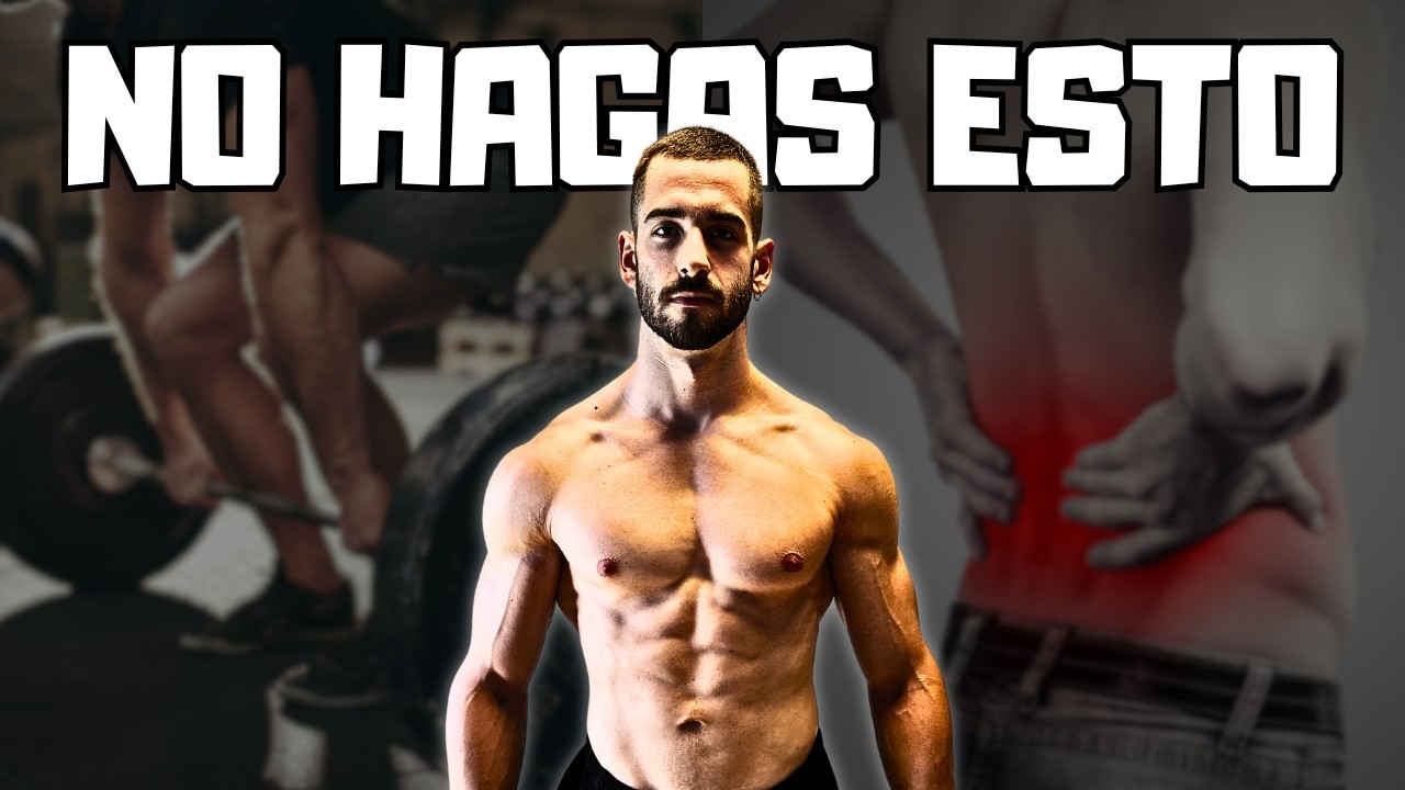 Los 5 EJERCICIOS m&aacute;s PELIGROSOS para tu ESPALDA BAJA