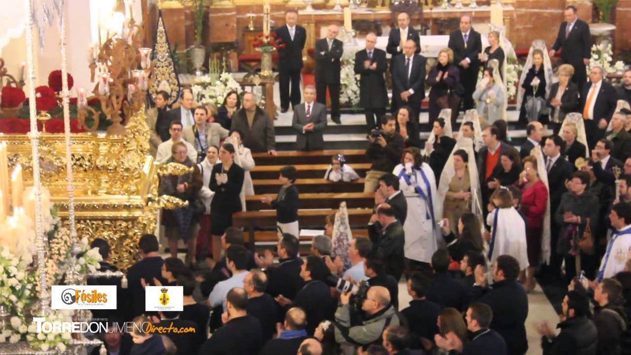 El Resucitado y la Virgen de la Paz de Torredonjimeno, también se quedan en su templo