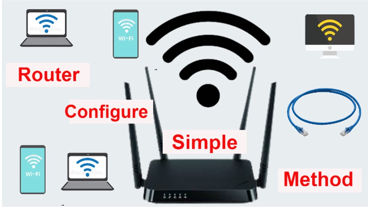 How to configure D link and tp link router wifi wan lan simple method
