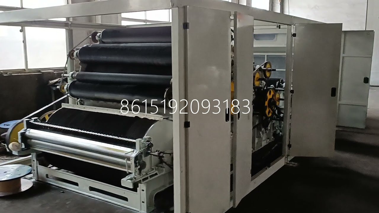 Wool worsted carding machine