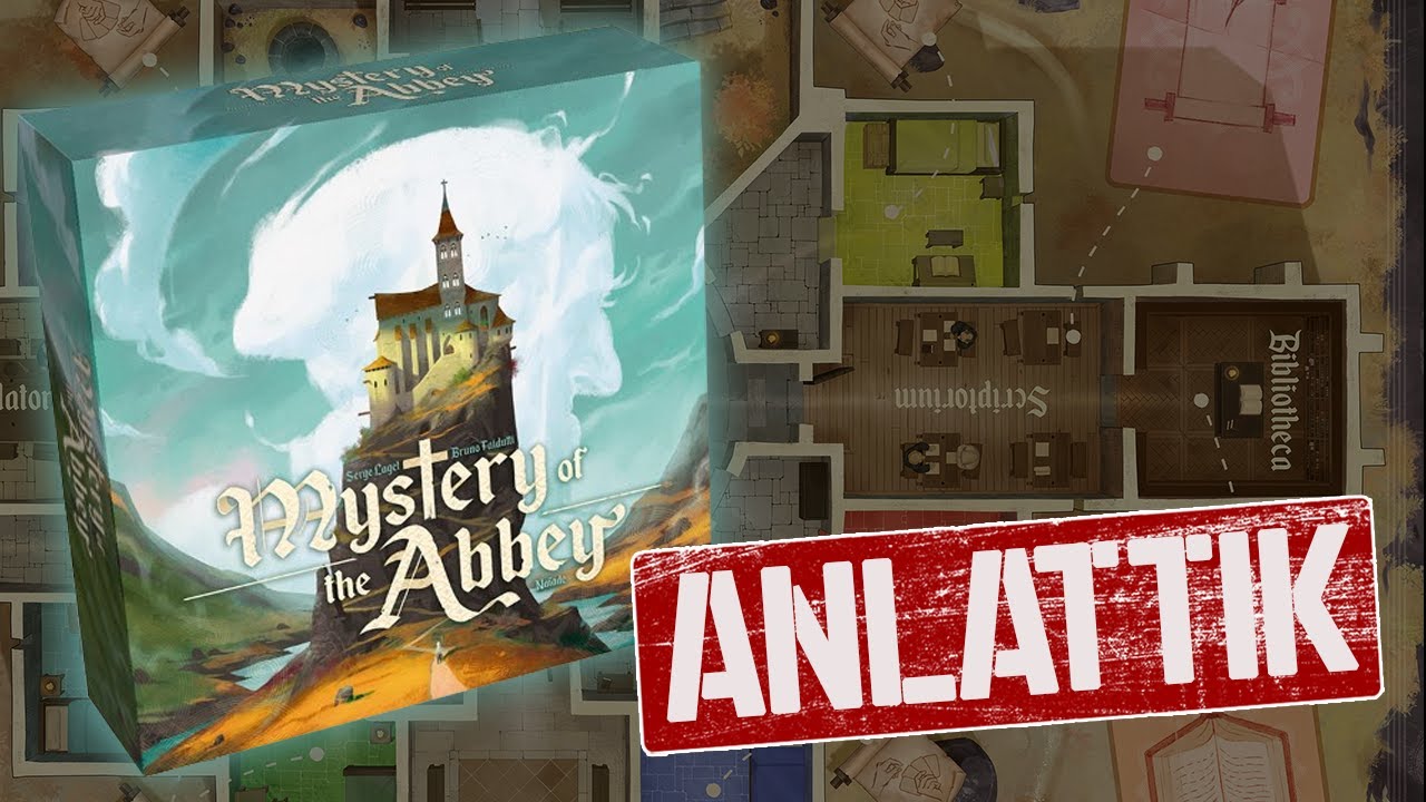 Clue Kutu Oyununun Babası Mystery of the Abbey Nasıl Oynanır? | Tapınaktaki Katil Kim?