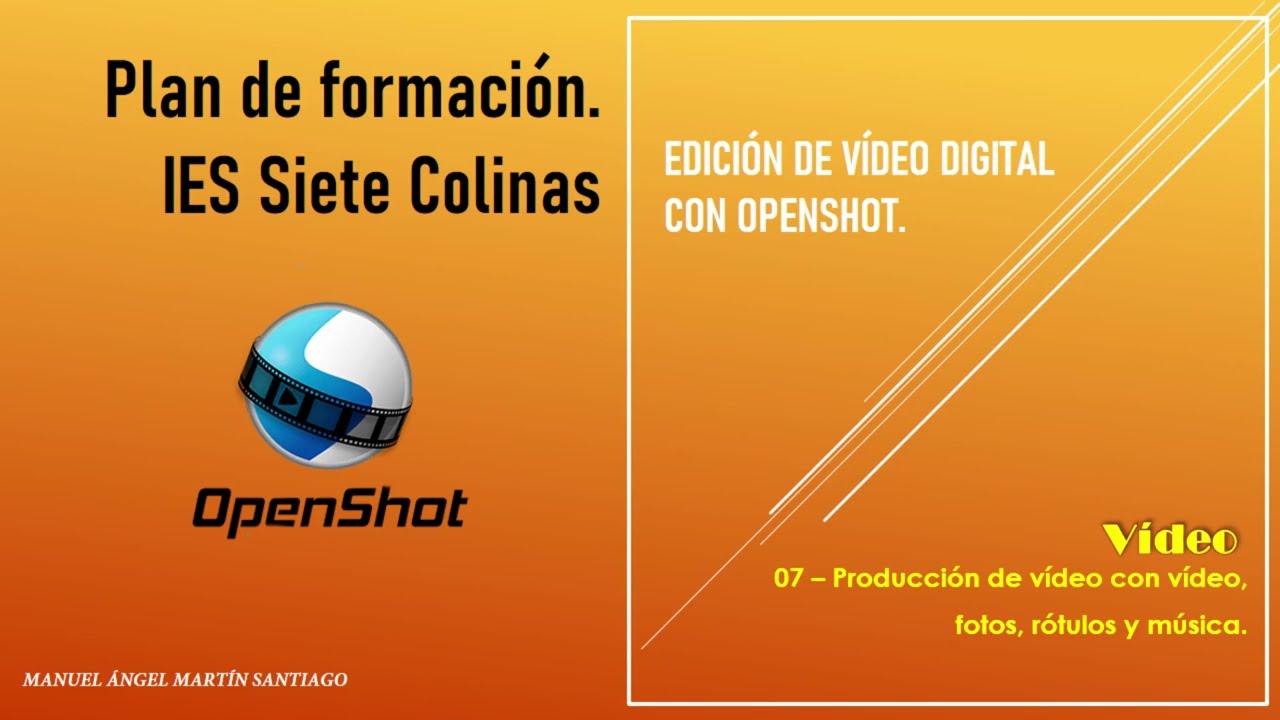 100 - Producción de vídeo con música, transiciones  y rótulos