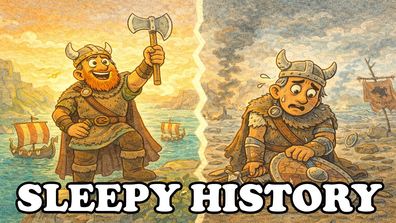 The Rise and the FALL of the Vikings – Fall Asleep to Calm History Stories