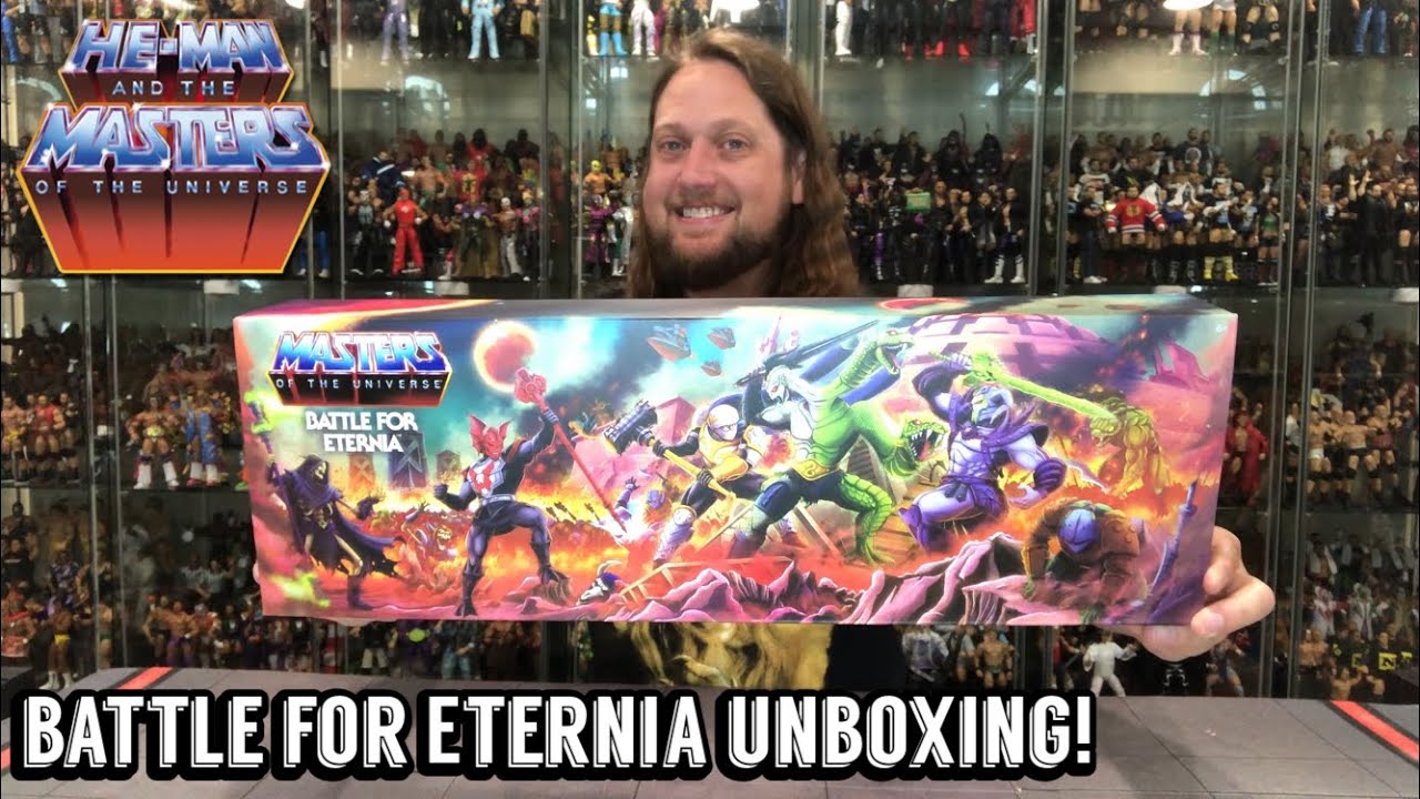 Battle For Eternia He-Man & The Masters of the Universe Unboxing & Review!