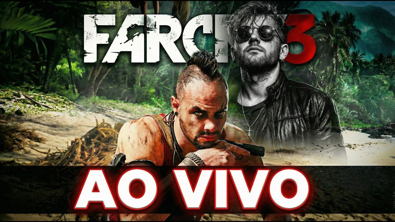 🔴FARCRY 3 CLASSIC EDITION: A MINHA PRIMEIRA VEZ A JOGAR AO VIVO#2