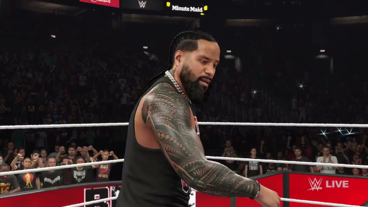 WWE 2K25 Jimmy Uso vs Austin Theory - WWE Raw 3/02/26