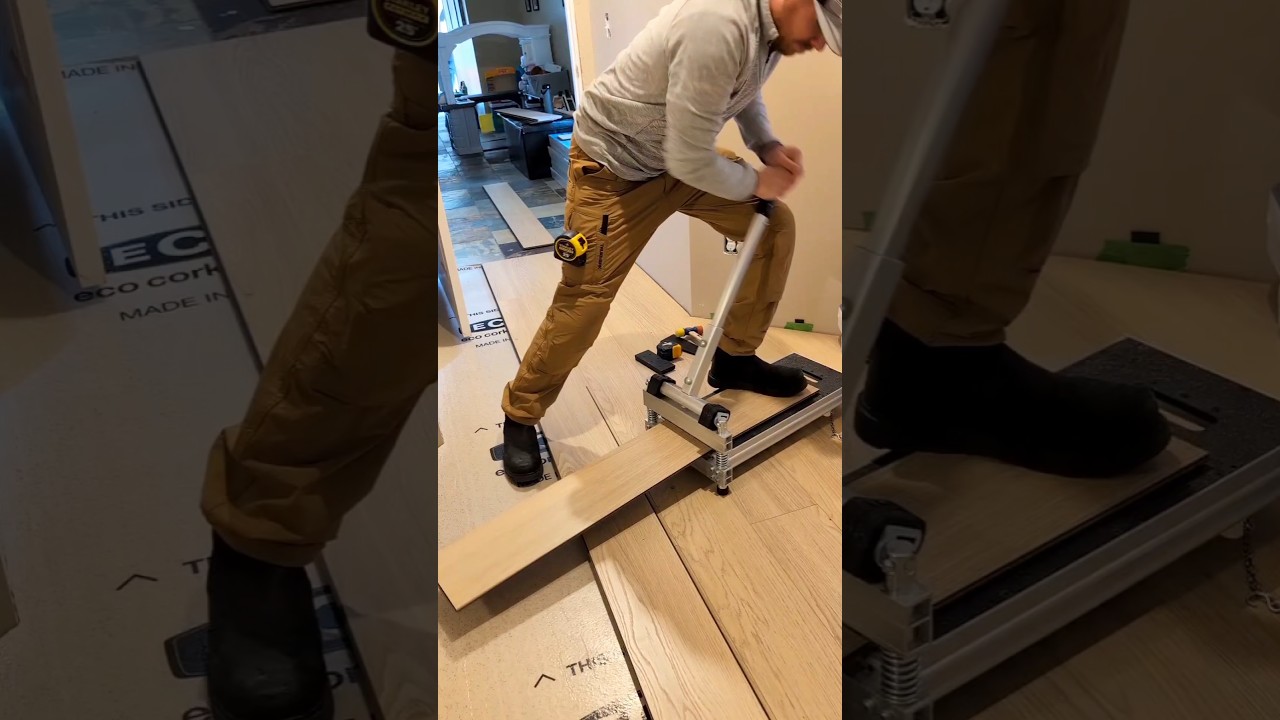 Testing Waterproof Laminate Flooring Install