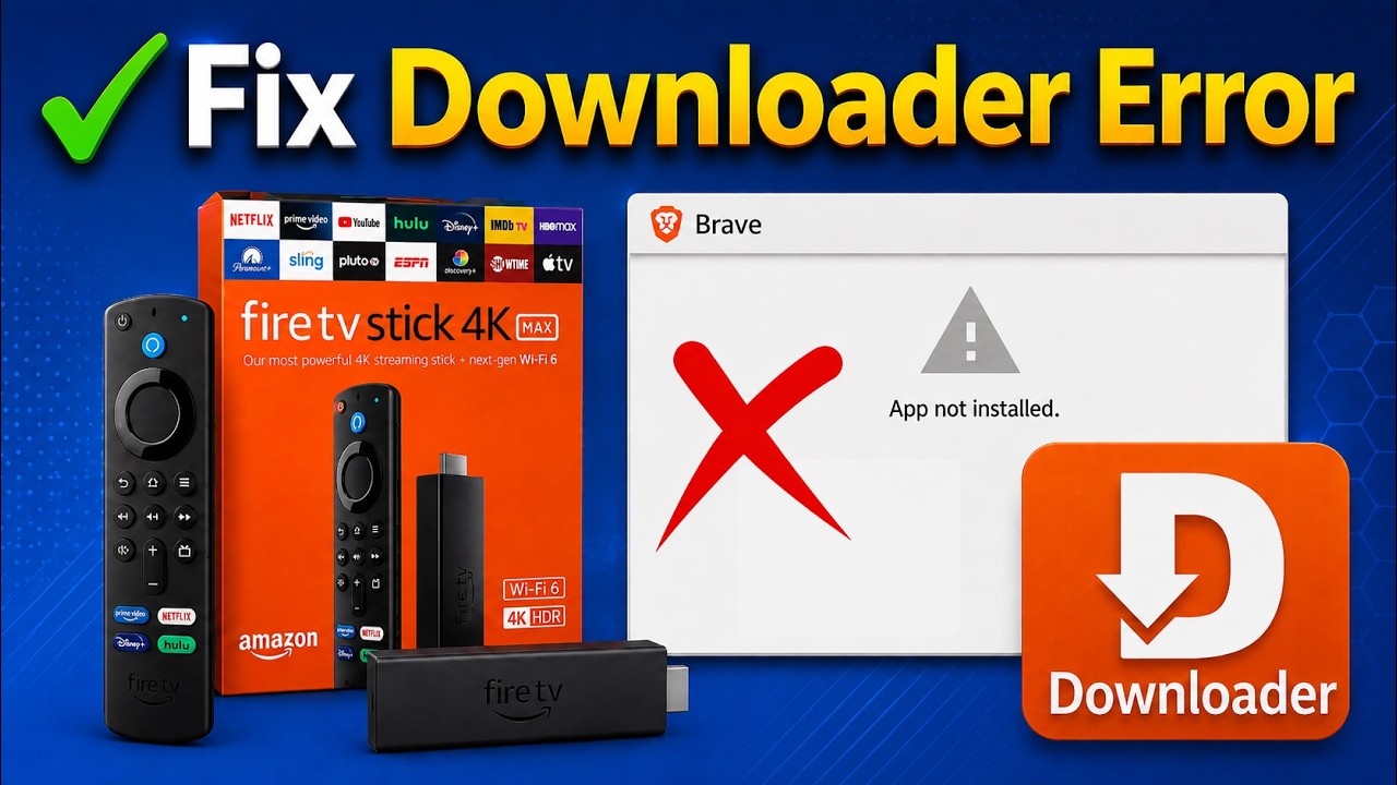 🔴 Как исправить ошибку &laquo;Приложение не установлено&raquo; на Firestick: простое руководство!