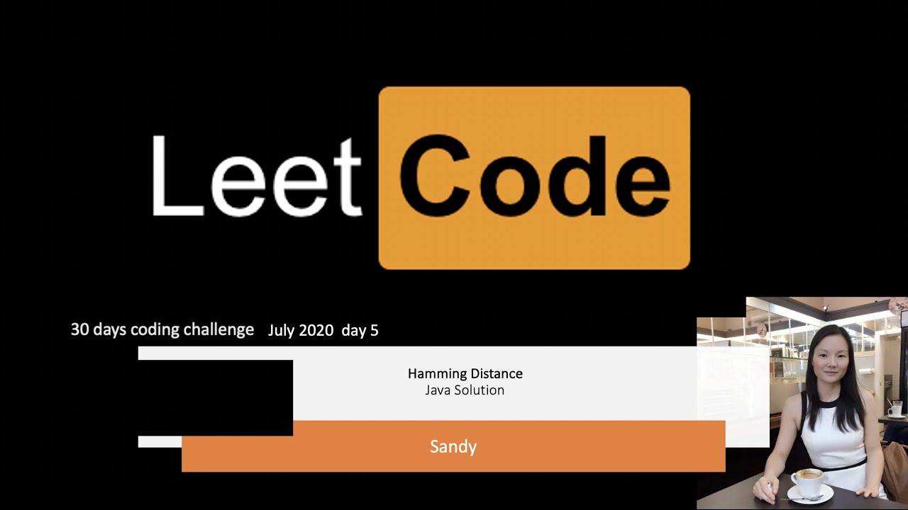 Hamming Distance Leetcode java solution