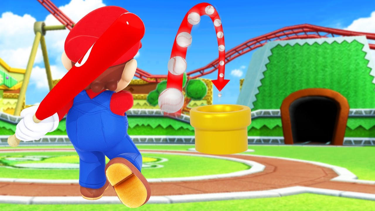 0.1% MARIO SUPER SLUGGERS TRICK SHOTS