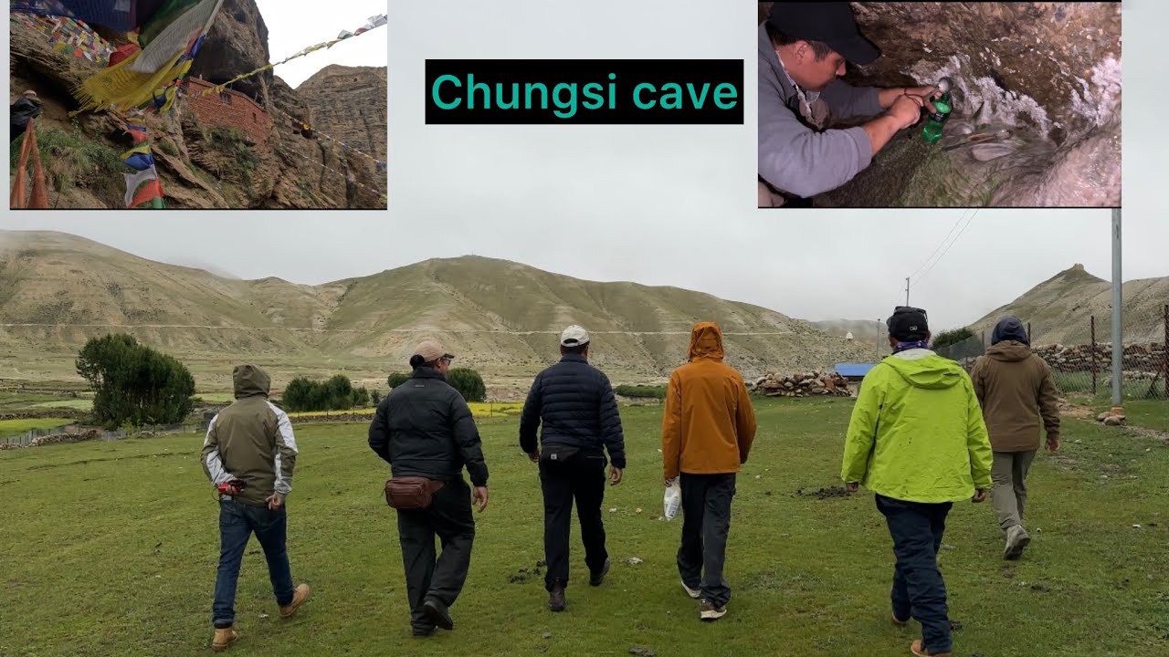 Pilgrimage Chungsi cave upper mustang/Tserok Namgyaling Phosa/#migmarsamdup #tibetanyoutuber 