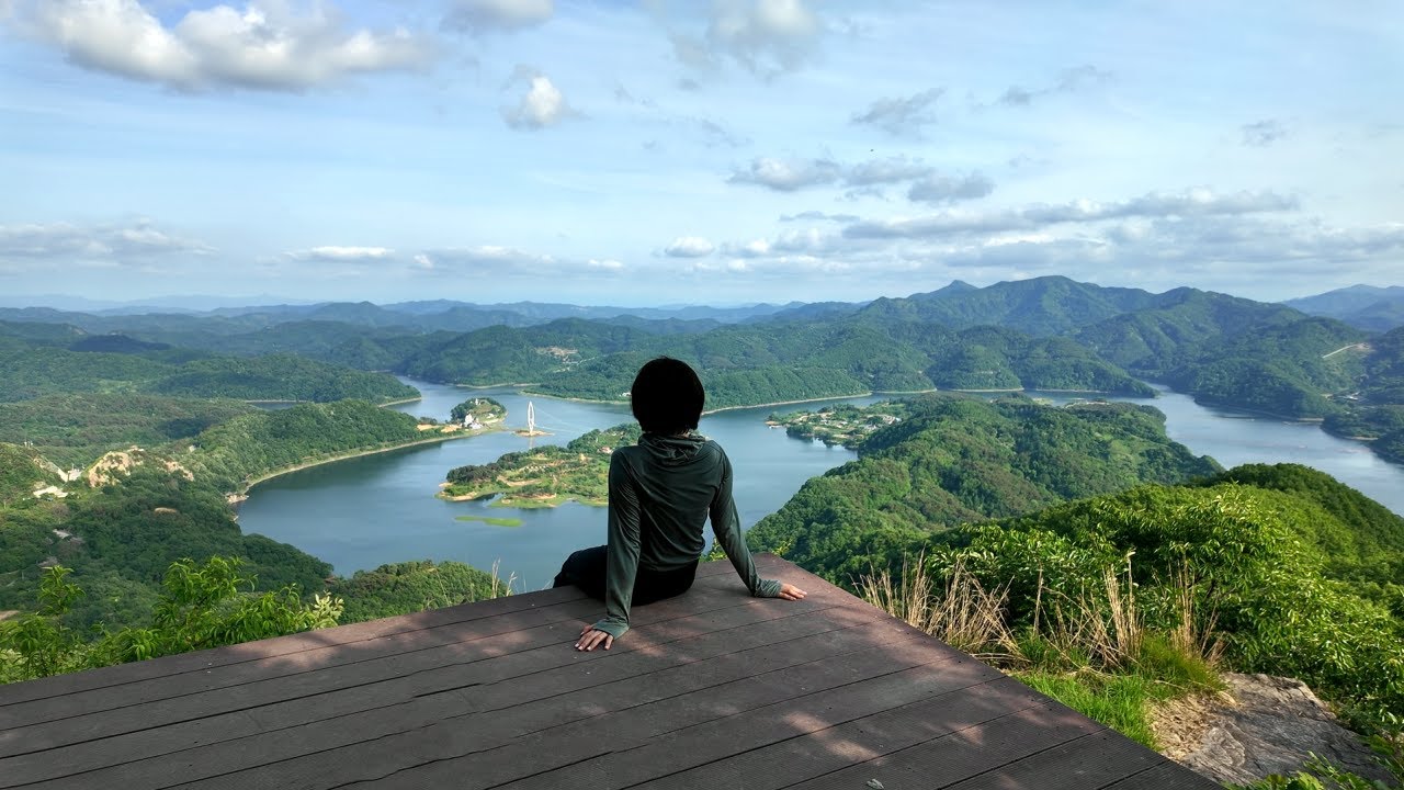 벌써 찾아온 33°C의 여름 l 파노라마뷰 백패킹성지 l 전주 갈비국밥