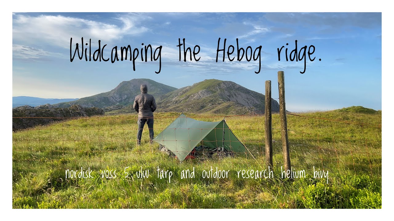 Wildcamping the Hebog ridge.