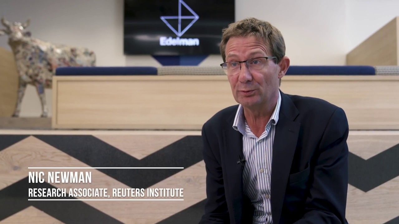 Digital News Report 2018: Lead author Nic Newman on media trends