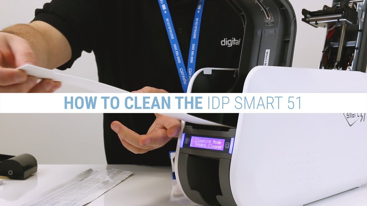 How to Clean the IDP Smart 51 ID Card Printer
