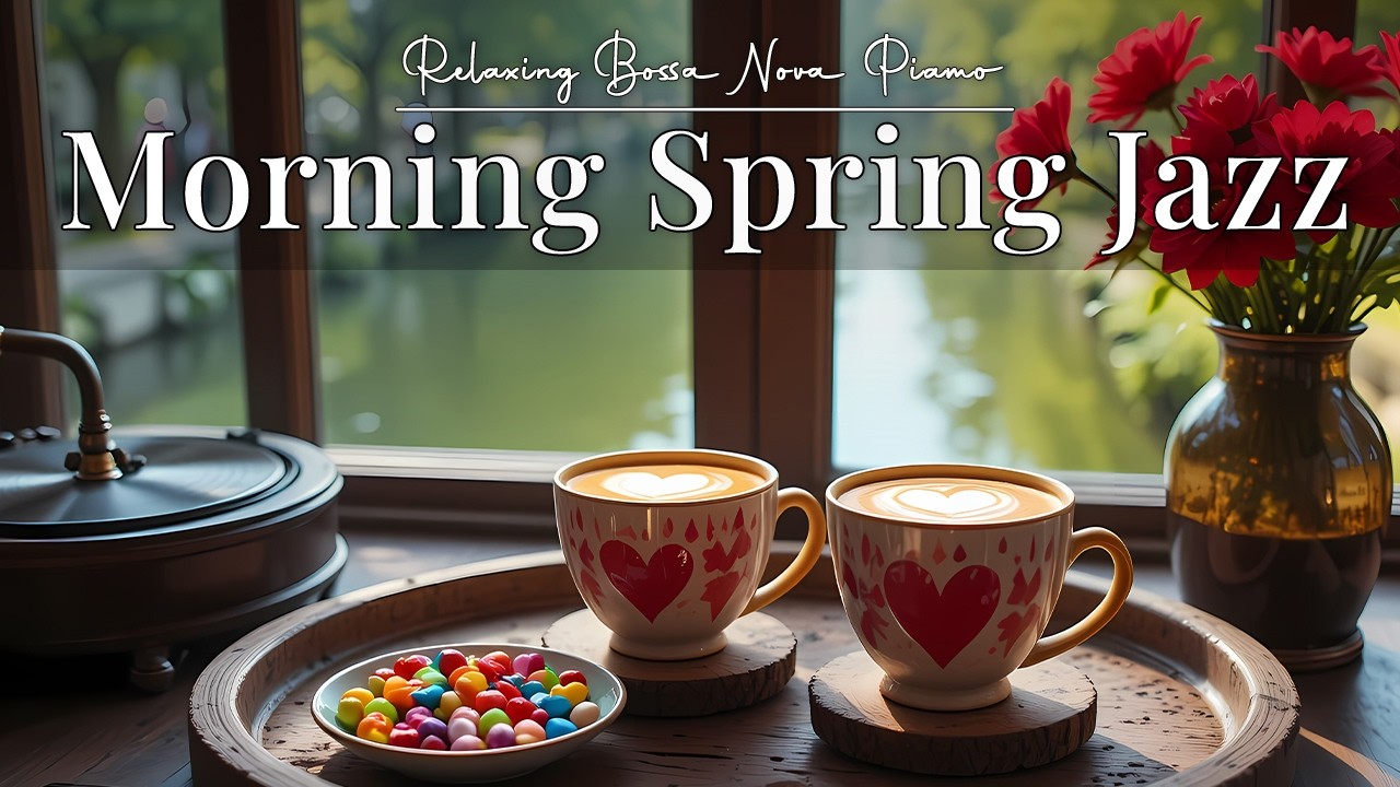 Morning Spring Jazz 🌸 Soft Jazz Music & Relaxing Bossa Nova to Begin the Day