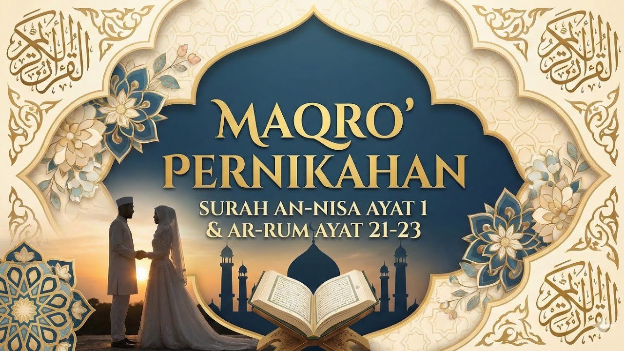 Tilawah Merdu Ayat Pernikahan - Surah An-Nisa & Ar-Rum