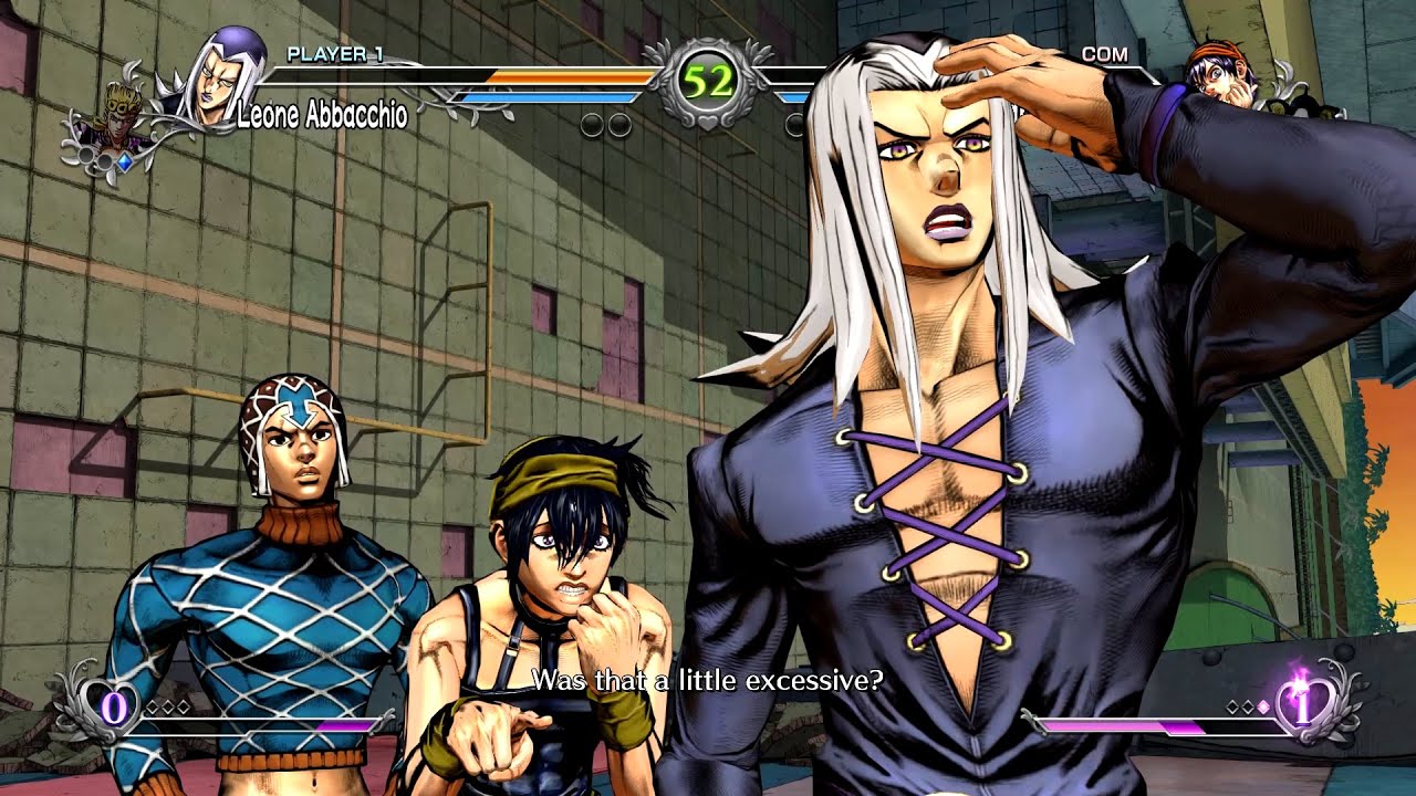 Jojo's Bizarre Adventure: All Star Battle R - Abbacchio Arcade Mode - PC Gameplay (No commentary)