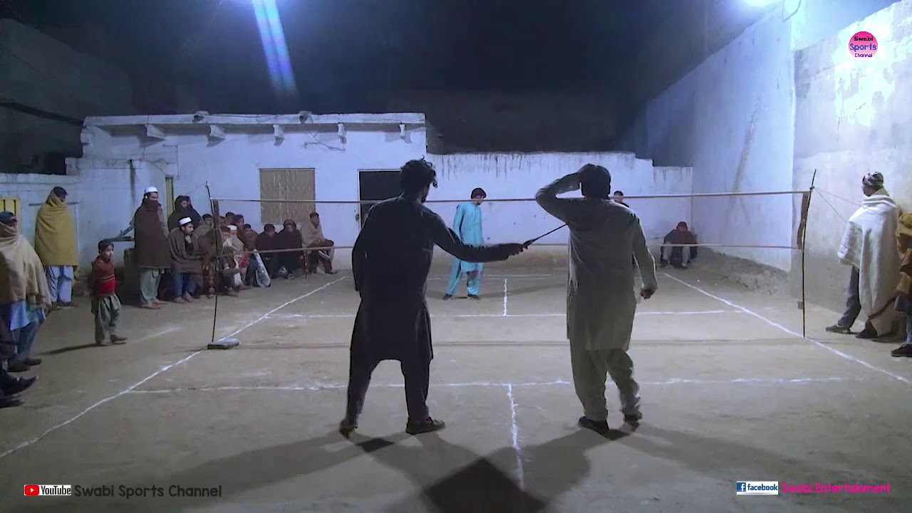 Shahzeb Maneri VS Jan Alam Maneri badminton match at Sherdad khel Swabi, 23-1-2021, match 31