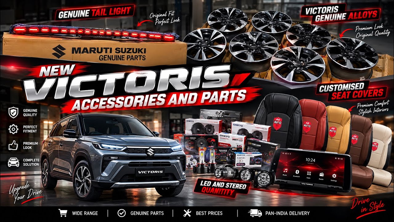 2026 Victoris accessories and parts🔥 Victoris Genuine alloys 🔥 Customised seat covers & interior