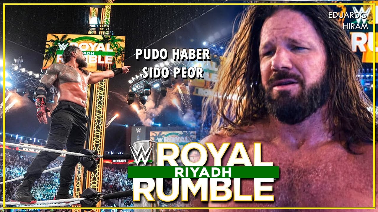 Royal Rumble 2026 pudo haber sido PEOR [Análisis/Resumen] | Eduardo Hiram