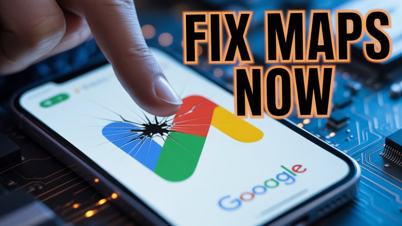 Как исправить сбой в приложении Google Maps | Исправление проблемы с загрузкой карт в США (решено...