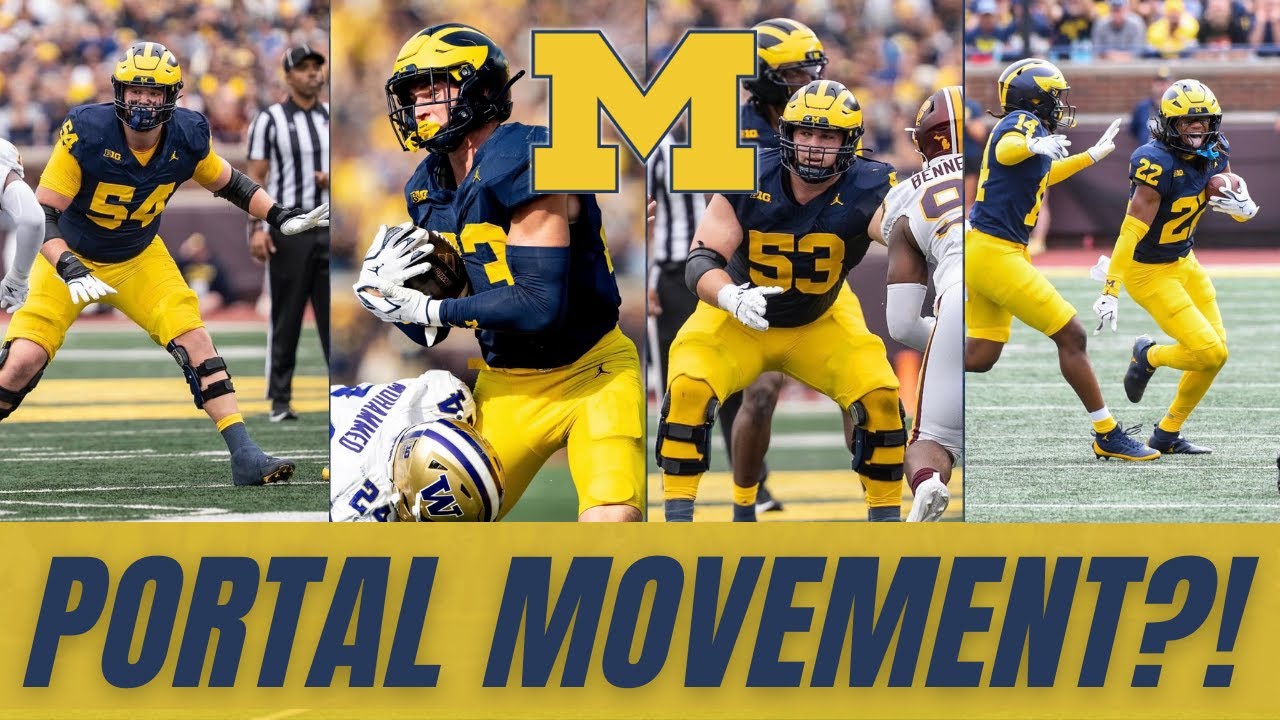 Michigan Takes Major Transfer Portal Losses + Potential Targets