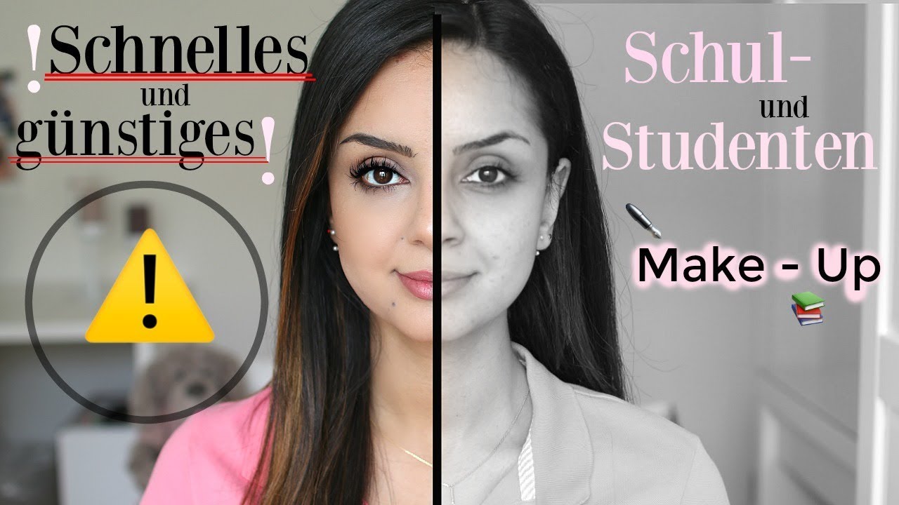 Schnelles und günstiges Schul-Studenten Make Up I Drogerie Paletten, Foundation,...I Tamtam Beauty