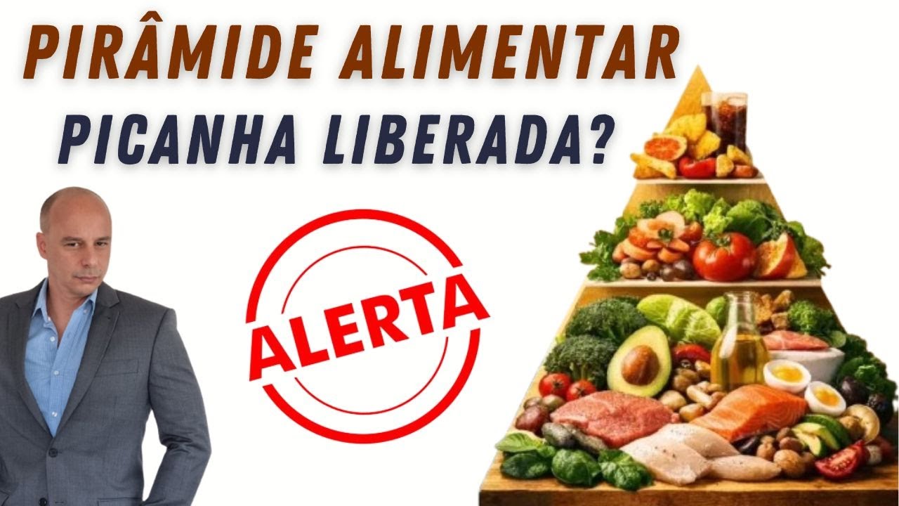 Nova PIRÂMIDE ALIMENTAR 3 Novas MENTIRAS || Dr. Moacir Rosa
