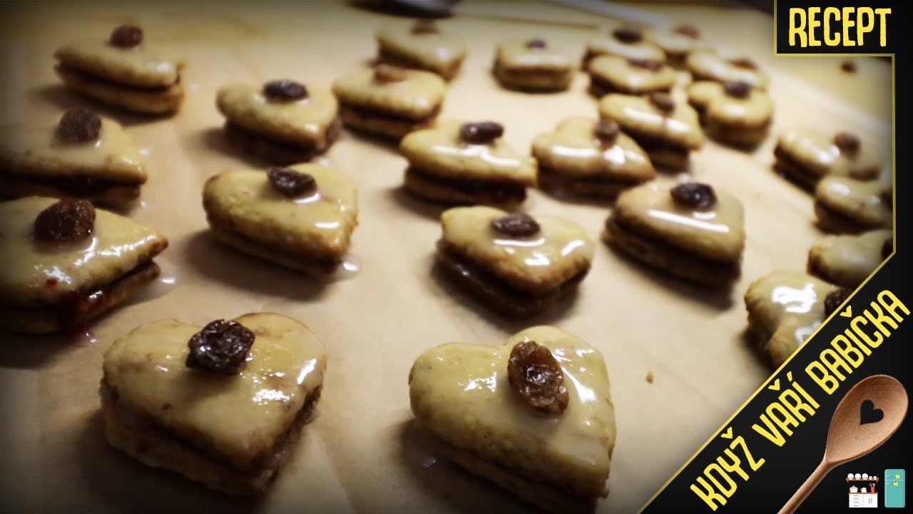 ROZINKOV&Aacute; SRD&Iacute;ČKA - Recept | Když Vař&iacute; Babička