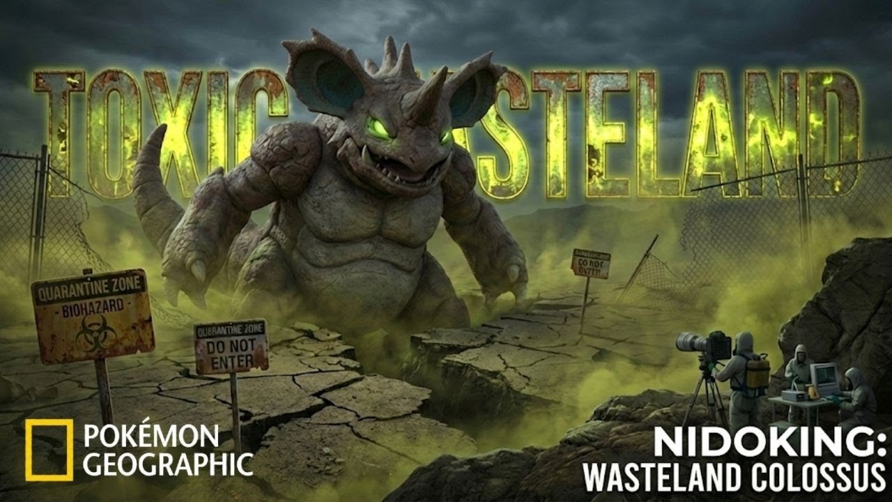 Real Life Pokémon – NatGeo: Nidoking | The Toxic Warlord of the Wasteland