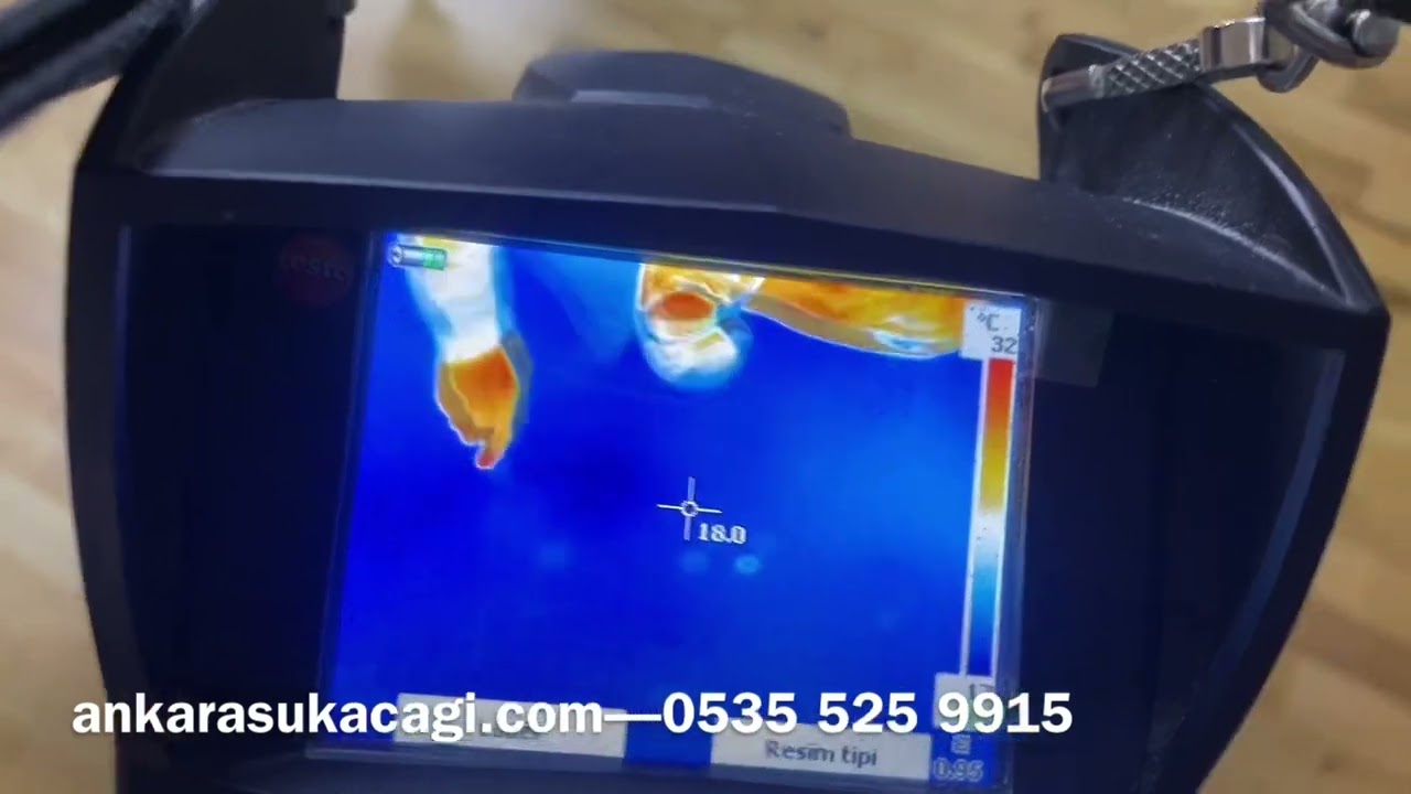 Su Saati Neden Sürekli Döner?-Duvarlar Neden Kabarır?-Termal Kamera İle Soğuk Su Kaçağı Tespiti