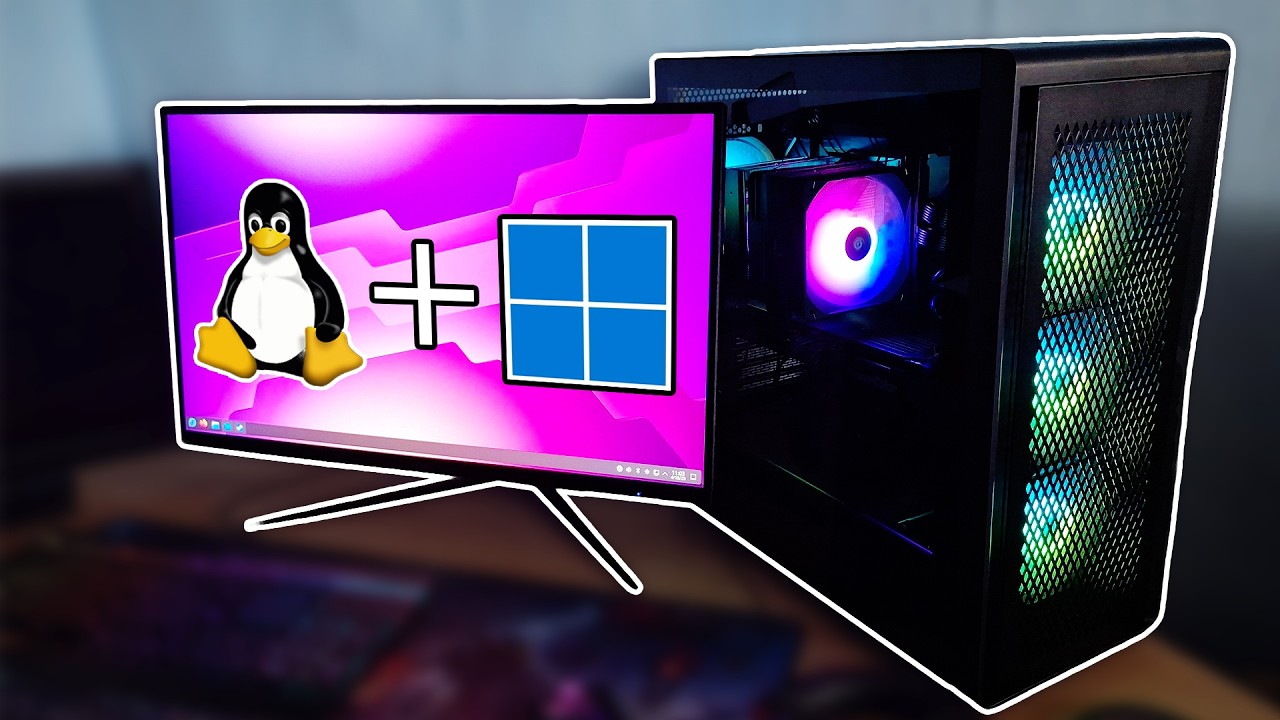 Using Linux feels AMAZING! | Building my first Dualboot PC (Fedora & Windows 11)