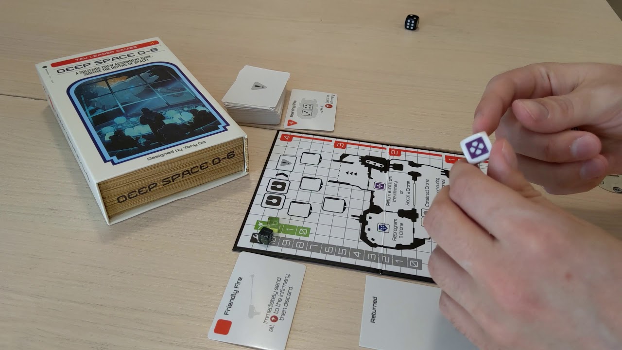 Обзорная настольная игра Deep Space D-6
