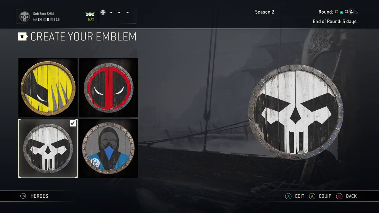 For honor Punisher emblem / logo tutorial