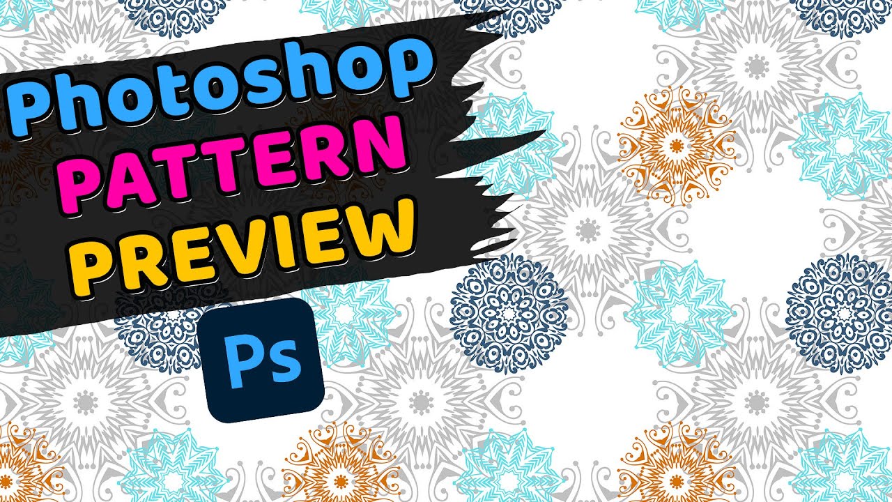 Photoshop PATTERN PREVIEW özelliği ile METRAJ DESEN ÇİZME! Tekstil Desen Çizme Desinatör Kursu