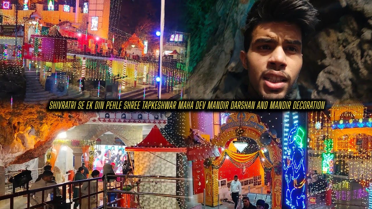 Shivratri Se Ek Din Pehle 🙏 | Shree Tapkeshwar Mahadev Mandir Decoration & Mahadev Darshan Vlog |