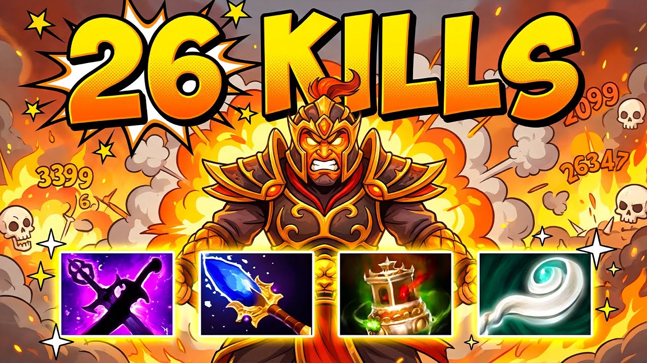 26 Kills Ember Spirit Solo Carry !! Ember Spirit Dota 2 Carry Mid Pro Gameplay Guide Build 7.40