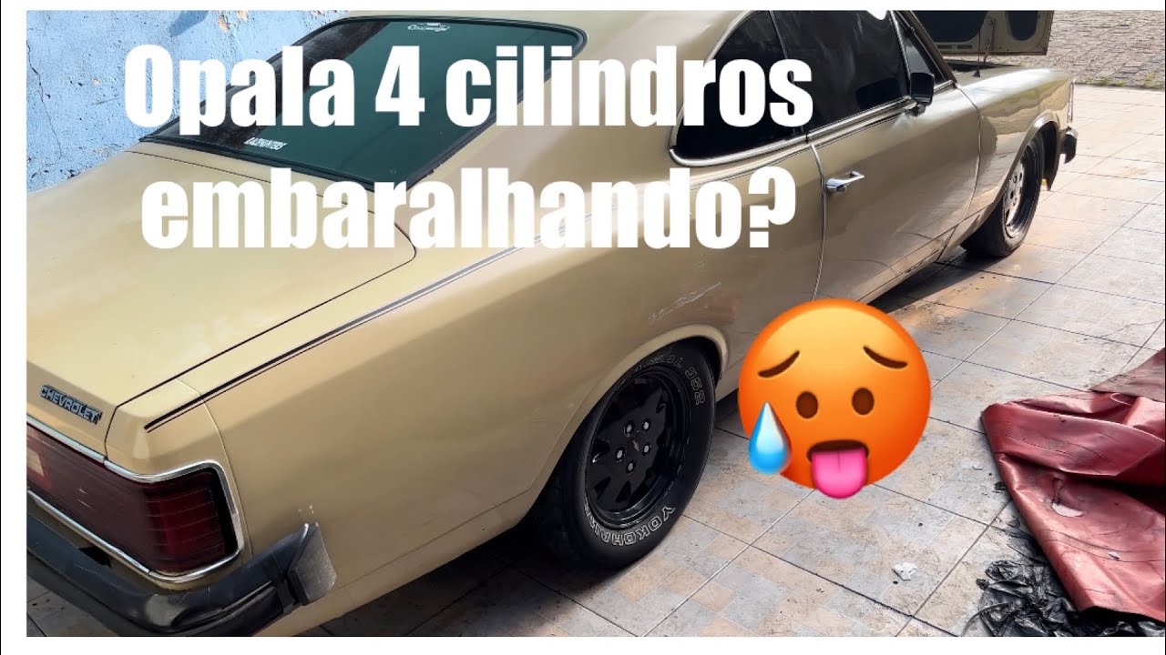 Opala 4 cilindros com comando 278 aspirado.