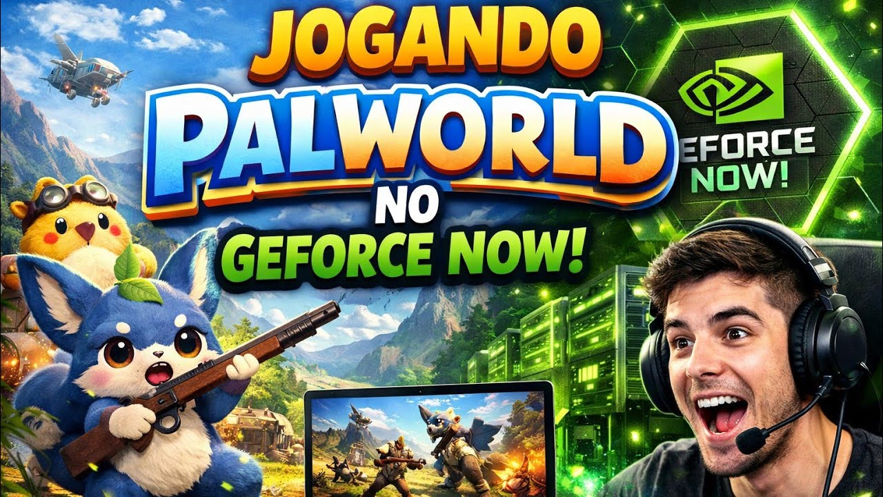 Jogando Palworld No Geforce Now!